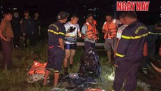 Lực lượng chức năng tại hiện trường. Ảnh: Xuân Thời