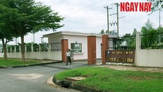 Nhà máy xử lý nước thải tại Khu Công nghiệp Bàu Xéo. Ảnh: Xuân Thời