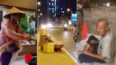 Người bán vé số, người bán hàng rong, người nhặt ve chai... đến người xem tử vi dạo đều chật vật lo miếng ăn mong mau qua những ngày Covid-19
