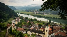 Một góc của thị trấn nhỏ Sevnica. (Nguồn: AP).