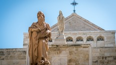 Nhà thờ Chúa giáng sinh ở Bethlehem.