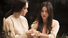 Hương Giang trong MV “Em đã thấy anh và người ấy”.