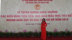 Cô giáo Lê Thị Thu Lý.
