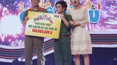 Tít và ông giành giải thưởng 130 triệu đồng. Ảnh: BTC
