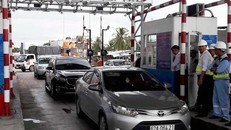 Trạm thu phí BOT Cai Lậy vẫn tiếp tục xả trạm không thu phí