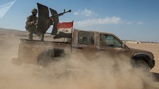 Xe tải của quân đội Syria. Ảnh: Sputnik