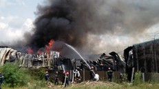 Hiện trường đám cháy