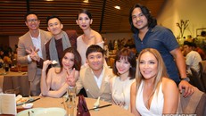 Kim Lý - Hồ Ngọc Hà cùng đến chúc mừng Đàm Vĩnh Hưng tròn 46 tuổi