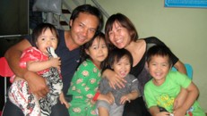 Gia đình chị Bích anh Duy