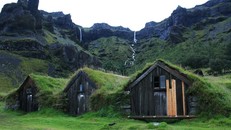 Những ngôi nhà Turf ở Iceland. (Nguồn: Planet)