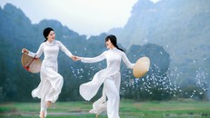 Một tác phẩm áo dài của Dzũng Art