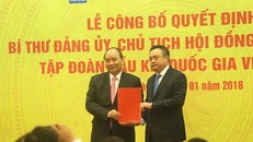 Thủ tướng Nguyễn Xuân Phúc trao Quyết định Chủ tich HĐTV cho ông Trần Sỹ Thanh