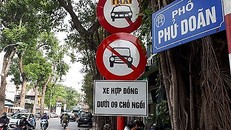 Hà Nội: Đề xuất cấm uber, grab hoạt động trên 11 tuyến phố