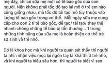 Thuận tự nhiên hay cơn cuồng tín của các bà mẹ?