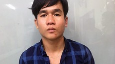 Thái tại cơ quan điều tra. Ảnh: Quốc Thắng.