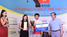 Tay golf Phạm Hồng Vươn đã xuất sắc giành ngôi Vô địch với thành tích 76 gậy
