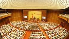 Toàn cảnh phiên họp Quốc hội. (Ảnh: Phương Hoa/TTXVN)