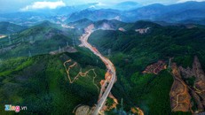 Vân Đồn nơi có tuyến cao tốc đang xây dựng nối từ sân bay mới về Hải Phòng. Ảnh: Hoàng Hà.