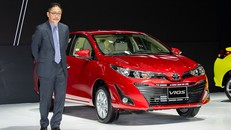 Ông Toru Kinoshita – Tổng Giám đốc Toyota Việt Nam trong buổi họp báo ra mắt Vios & Yaris thế hệ mới