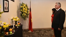 Lãnh đạo các nước viếng Chủ tịch nước Trần Đại Quang