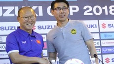 HLV Park Hang-seo không tin đồng nghiệp Tan Cheng Hoe chủ hòa tại Mỹ Đình. Ảnh: Lâm Thỏa.