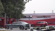 Hai mẫu xe đã có mặt tại Lễ ra mắt xe VinFast ở Công viên Thống Nhất (20-21/11/2018) 