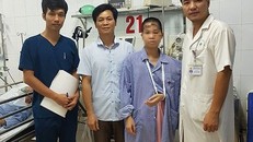 Chị Nhung nạn nhân sống sót duy nhất sau vụ thảm án đã được xuất viện.