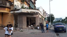 Cận cảnh vi phạm trật tự xây dựng tại tầng 1 CT1B