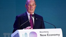 Tỷ phú Mỹ Michael Bloomberg gia nhập cuộc đua trở thành ứng viên Tổng thống của Đảng Dân Chủ. (Nguồn: AFP)