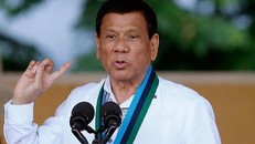Tổng thống Philippines Rodrigo Duterte. Ảnh: AP.