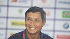 HLV Mai Đức Chung tự tin trước trận chung kết bóng đá nữ SEA Games (ảnh: Trọng Vũ)