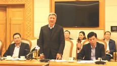 Thứ trưởng Nguyễn Trường Sơn phát biểu tại cuộc họp. Ảnh VGP/Trần Mạnh