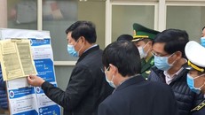 Đoàn công tác của Bộ Y tế thường xuyên, liên tục kiểm tra công tác cách ly, giám sát y tế tại cửa khẩu cũng như cung ứng vật tư y tế phòng dịch Corona