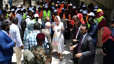 Chuyến thăm lịch sử đầu tiên của Tổng Giám đốc UNESCO đến Somalia 