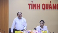 Bí thư Tỉnh ủy Quảng Trị phát biểu tại cuộc họp phòng chống Covid-19 