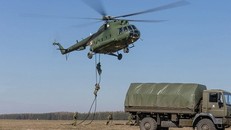 Một chiếc trực thăng Mi-8 của Nga. Ảnh: Sputnik.