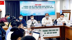 Quang cảnh buổi họp báo.