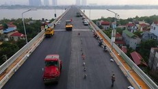 Cầu Thăng Long sẽ thông xe từ ngày 7/1