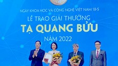 Giải thưởng Tạ Quang Bửu năm 2022: Khẳng định vai trò quan trọng của nghiên cứu cơ bản