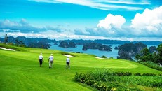 Ngắm trọn kỳ quan Vịnh Hạ Long tại hố 12 sân FLC Golf Club Ha Long