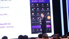 TGĐ Nguyễn Hưng thuyết trình về hệ sinh thái số của TPBank tại Sự kiện Ngày Chuyển đổi số
