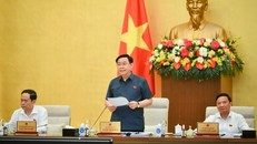 Khai mạc Phiên họp thứ 15 của Ủy ban Thường vụ Quốc hội