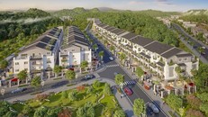 Dãy shophouse Sky Town tại Eurowindow Green Park