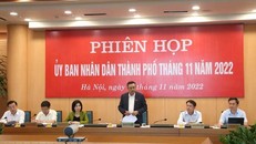 UBND TP Hà Nội xem xét đề án quản lý, sử dụng tài sản công của thành phố