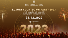 Lễ hội đếm ngược đón năm mới – “Luxury Countdown Party” kết hợp màn trình diễn nhạc nước, pháo hoa, đại nhạc hội và giải trí sôi động sẽ diễn ra vào tối ngày 31/12/2022