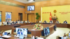 Khai mạc phiên họp thứ 22 của Ủy ban Thường vụ Quốc hội