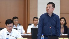 hứ trưởng Bộ Thông tin và Truyền thông Nguyễn Thanh Lâm phát biểu tại phiên giải trình