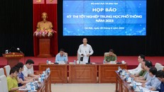 Bộ Giáo dục và Đào tạo giải đáp nhiều nội dung “nóng” xoay quanh đề thi tốt nghiệp THPT Quốc gia 