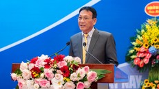 Lãnh đạo đại diện Liên hiệp tại TP Hồ Chí Minh chia sẻ tham luận tại Hội nghị kỷ niệm 30 năm thành lập LH các Hội UNESCO Việt Nam