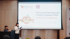 Buổi họp báo sáng ngày 13/12 giới thiệu về Triển lãm ngành công nghiệp Thực phẩm và Đồ uống FHA-Food & Beverage, kết hợp Triển lãm ProWine 2024 